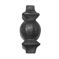 Вставка в балясину 80х33 мм d14 мм 81002  Вставка в балясину 80х33 мм d14 мм 81002