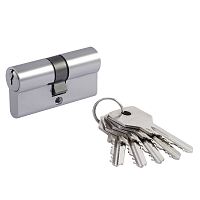 Цилиндровый механизм ECO Z Л (кл-кл) 60мм хром (30-30) 15203 Цилиндровый механизм ECO Z Л (кл-кл) 60мм хром (30-30) 15203