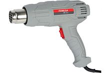 Фен строительный ПОБЕДА ПФ-2000,2 режима,2000Вт,цв. коробка Фен строительный ПОБЕДА ПФ-2000,2 режима,2000Вт,цв. коробка