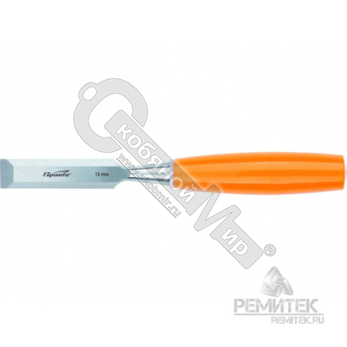 Стамеска плоская 16 мм, пластиковая ручка, Sparta,  244175