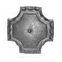 Подпятник штампованный 74х74х2 мм 19457 Подпятник штампованный 74х74х2 мм 19457