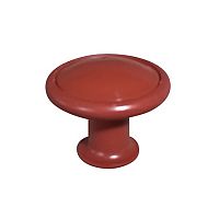 Ручка-кнопка "Классик" №6 махагон /50/5/*** Ручка-кнопка "Классик" №6 махагон /50/5/***