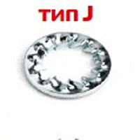 Шайба стопорная, с внутренними зубьями DIN6798 J М12 /500/ Шайба стопорная, с внутренними зубьями DIN6798 J М12 /500/