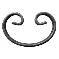 Вензель 125х80 мм полоса 12х6 мм 1007Т Вензель 125х80 мм полоса 12х6 мм 1007Т