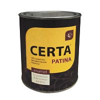 Эмаль  "СERTA-PATINA" серебро (0,5кг) PAST0033