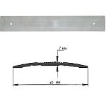 Порог АЛ-125-С 0,9м МРАМОР светлый , Стык алюминевый , 40 мм Порог АЛ-125-С 0,9м МРАМОР светлый , Стык алюминевый , 40 мм