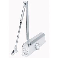 Доводчик NOTEDO DC-180 EN5-7 (180кг), с рычажной тягой, серебро Классика Доводчик NOTEDO DC-180 EN5-7 (180кг), с рычажной тягой, серебро Классика