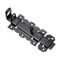 Задвижка дверная НОЭЗ ЗД-110-Пр-S-L (проушины) черный матовый (15) Задвижка дверная НОЭЗ ЗД-110-Пр-S-L (проушины) черный матовый (15)