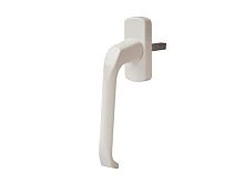 Ручка оконная Нева штифт 37 мм 8-позиционная винт 5х45 мм белая RAL9016 Ручка оконная Нева штифт 37 мм 8-позиционная винт 5х45 мм белая RAL9016