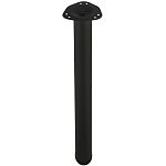 Ножка для стола 60х820 мм, крепление Блин + Пятак, чёрный /4/, 109508 Ножка для стола 60х820 мм, крепление Блин + Пятак, чёрный /4/, 109508