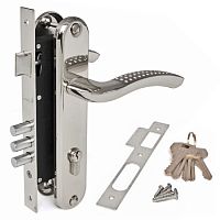 Замок врезной Apecs 2227/60-NI/S никель/сатин, 00017577 /10/ Замок врезной Apecs 2227/60-NI/S никель/сатин, 00017577 /10/