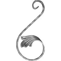 Вензель 225x110 мм правый 1167Т/19243 Вензель 225x110 мм правый 1167Т/19243