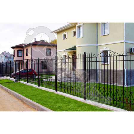 Секция забора ОСТ 15-25-04 (От 1,6 м до 1,8м) (цена за м2) Секция забора ОСТ 15-25-04 (От 1,6 м до 1,8м) (цена за м2)