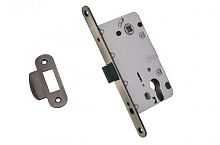 Защелка механическая врезная LP 5112CL BH черненое серебро, под ключ. цилиндр Защелка механическая врезная LP 5112CL BH черненое серебро, под ключ. цилиндр