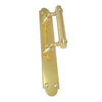 Ручка дверная РДС-2 латунь полиров, правая ,глух.подл. Ручка дверная РДС-2 латунь полиров, правая ,глух.подл.