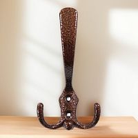 Крючок мебельный большой антик медный, (30), КМ-1