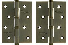 Петля универсальная сталь 4-2ВВ без колп бронза 10758 Петля универсальная сталь 4-2ВВ без колп бронза 10758