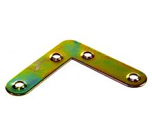 Уголок плоский 2х40 мм, скруглённый, цинк, 9513*** Уголок плоский 2х40 мм, скруглённый, цинк, 9513***