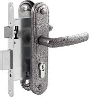 Замок врезной Омега-ЗВ7.02 (серебро) 00019437 Замок врезной Омега-ЗВ7.02 (серебро) 00019437