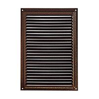 Решетка вентиляционная металлическая 170х240 мм с сеткой, медь  /50/ Решетка вентиляционная металлическая 170х240 мм с сеткой, медь  /50/