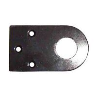 Проушина для замка 52х90х2,5 мм d=24 мм прямая, оксид./черная, 2666 /5/ Проушина для замка 52х90х2,5 мм d=24 мм прямая, оксид./черная, 2666 /5/