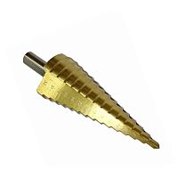 Сверло ступенчатое по металлу d=4-32 мм (1 шт.), 830432 / 52904032 (голден) SKOLE*** Сверло ступенчатое по металлу d=4-32 мм (1 шт.), 830432 / 52904032 (голден) SKOLE***