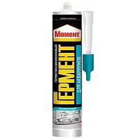Герметик силиконовый для аквариумов Момент Гермент 280мл 1997824*** Герметик силиконовый для аквариумов Момент Гермент 280мл 1997824***