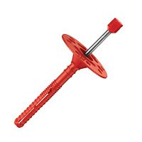 Дюбель для изоляции IZL-T 10х160 со стальным гвоздем /100/ Дюбель для изоляции IZL-T 10х160 со стальным гвоздем /100/