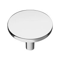 4137001MP02 Ручка кнопка современная классика, глянцевый хром BRASS 4137001MP02 Ручка кнопка современная классика, глянцевый хром BRASS