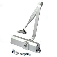 Доводчик DORMA TS Compakt EN2/3/4 (120кг), с рычажной тягой, серый 1/14 67010101 Доводчик DORMA TS Compakt EN2/3/4 (120кг), с рычажной тягой, серый 1/14 67010101