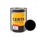 Эмаль "CERTA" термостойкая антикоррозионная до 800°С, черный матовый (0,8 кг) CPR00040 Эмаль "CERTA" термостойкая антикоррозионная до 800°С, черный матовый (0,8 кг) CPR00040