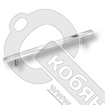 Ручка-скоба 192 мм BRASS модерн, глянцевый хром, 896192МР02*** фото 2 Ручка-скоба 192 мм BRASS модерн, глянцевый хром, 896192МР02*** фото 2