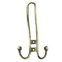 Крючок 3-х рожковый с шариками, YG1205L АВ 8297 А, бронза, 122-107/208 /20/200/ Крючок 3-х рожковый с шариками, YG1205L АВ 8297 А, бронза, 122-107/208 /20/200/