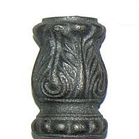 Вставка в балясину 65х42 мм кв 14 мм 104.14/1  Вставка в балясину 65х42 мм кв 14 мм 104.14/1