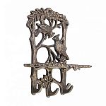 Полка-спичечница "Свиристели" патина ХДИ-12-033п Полка-спичечница "Свиристели" патина ХДИ-12-033п