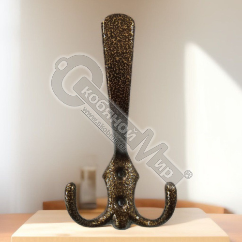 Крючок мебельный большой антик бронза, (30), КМ-1 