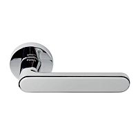 Ручка дверная PAL-Z09 PC/White Prime «Лион» полированный хром/белый Ручка дверная PAL-Z09 PC/White Prime «Лион» полированный хром/белый