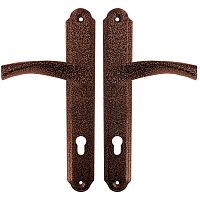 Ручка на планке РДП-1-023-85Ц -антик медь,цилиндр /15/ Ручка на планке РДП-1-023-85Ц -антик медь,цилиндр /15/