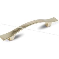 Ручка-скоба 96 мм, золотой (металл), Польша, UN0603/96*** Ручка-скоба 96 мм, золотой (металл), Польша, UN0603/96***