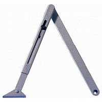 Тяга рычажная для GEZE 2000/4000, неотключаемая фиксация, серебро 68641 Тяга рычажная для GEZE 2000/4000, неотключаемая фиксация, серебро 68641