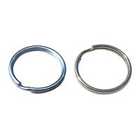 Кольцо для ключей d=24 мм (среднее), покр. никель /10/ Кольцо для ключей d=24 мм (среднее), покр. никель /10/