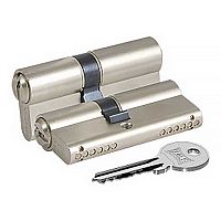 Цилиндровый механизм164 GN/80 (30х10х40) mm никель 3кл. Цилиндровый механизм164 GN/80 (30х10х40) mm никель 3кл.