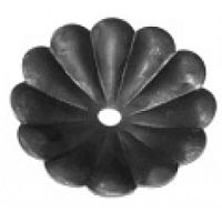 Цветок штампованный 88х88х3 мм 19-2503 Цветок штампованный 88х88х3 мм 19-2503