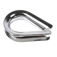 Коуш для стальных канатов 5мм. DIN6899 /5/ Коуш для стальных канатов 5мм. DIN6899 /5/