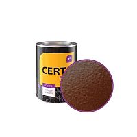 Эмаль "CERTA-PLAST" с молотковым эффектом шоколад мокко (0,8кг) (под заказ) Эмаль "CERTA-PLAST" с молотковым эффектом шоколад мокко (0,8кг) (под заказ)