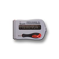 Отвертка для точных работ с насадками Fusion (22 предмета), пластиковый пенал, MATRIX, 11584 Отвертка для точных работ с насадками Fusion (22 предмета), пластиковый пенал, MATRIX, 11584