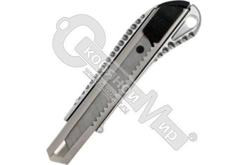 Нож строительный металлический 18 мм,  705-010-240