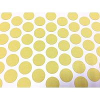 Заглушки самоклеющиеся пластик. 14 мм для евровинта, клен медовый (лист 50 шт.), EG.1521 Заглушки самоклеющиеся пластик. 14 мм для евровинта, клен медовый (лист 50 шт.), EG.1521