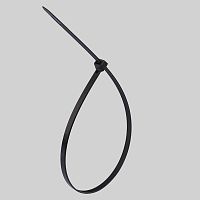 Хомут-стяжка, нейлон, черный 8,0х240 (7,6х240) /100/ Хомут-стяжка, нейлон, черный 8,0х240 (7,6х240) /100/