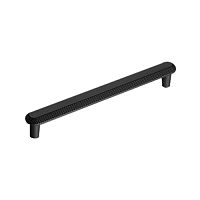 1102160MP24 Ручка скоба современная классика, черный 160 мм BRASS 1102160MP24 Ручка скоба современная классика, черный 160 мм BRASS